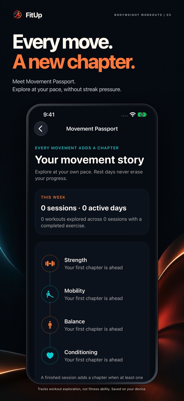 FitUp App Store preview 3